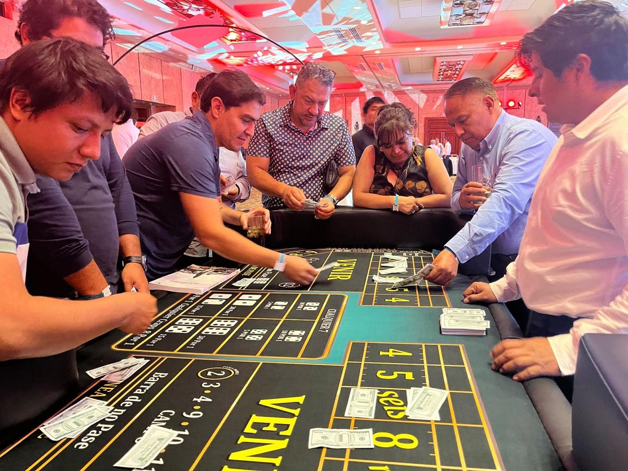 Celebracion de cumpleanos tematica de poker