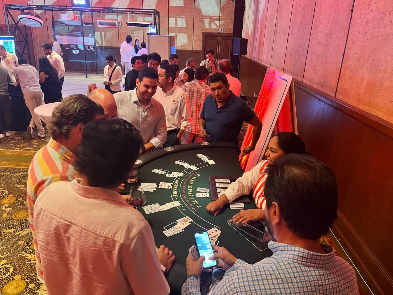 Celebracion de cumpleanos tematica de poker